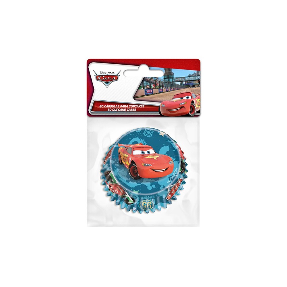 Große Konditorei-Muffins - Cars - 60 Stück