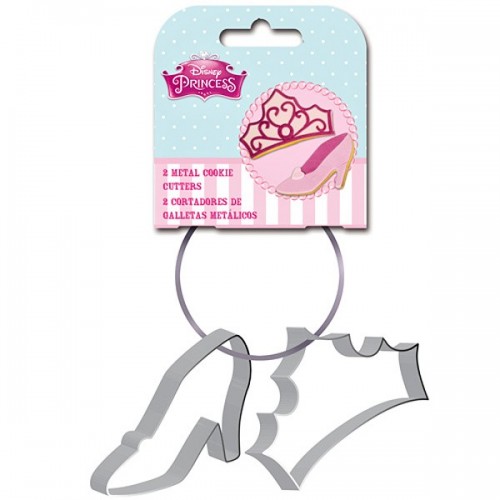 Large metal princesses cookie cutters - 2 pieces