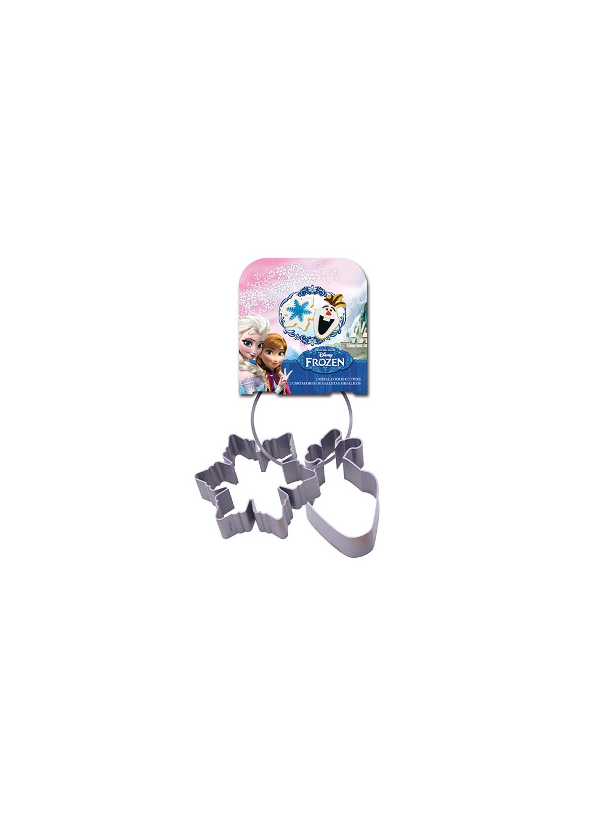 Stor Metal Cookie Cutters Frozen set/2