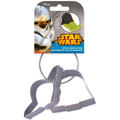 Large Star Wars metal cookie cutters - 2 pieces