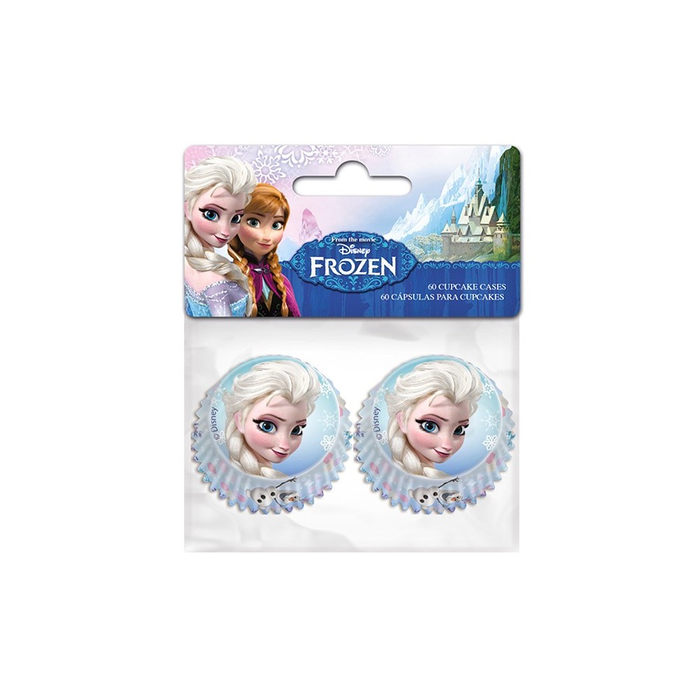 Duże mini babeczki - Frozen 60szt.