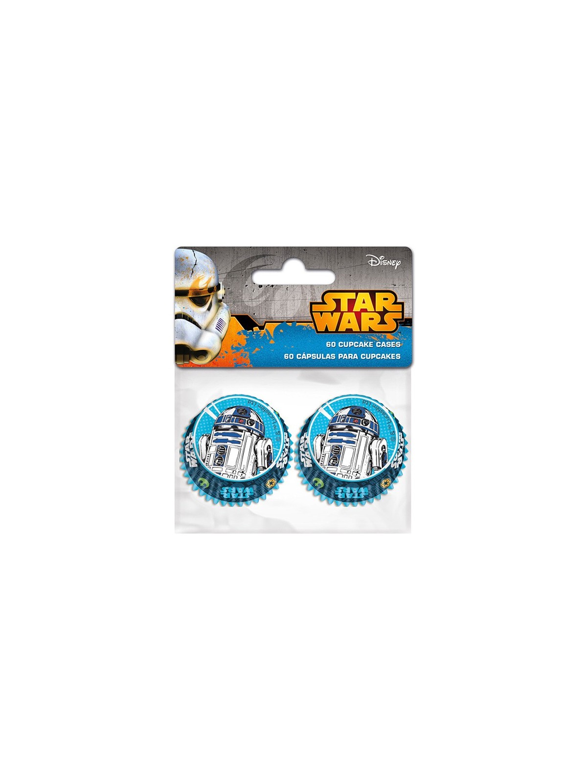 Stor Mini Baking Cups - Star Wars 60stück