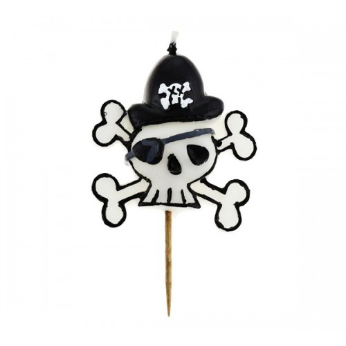 Cake candle Pirate - 1pc