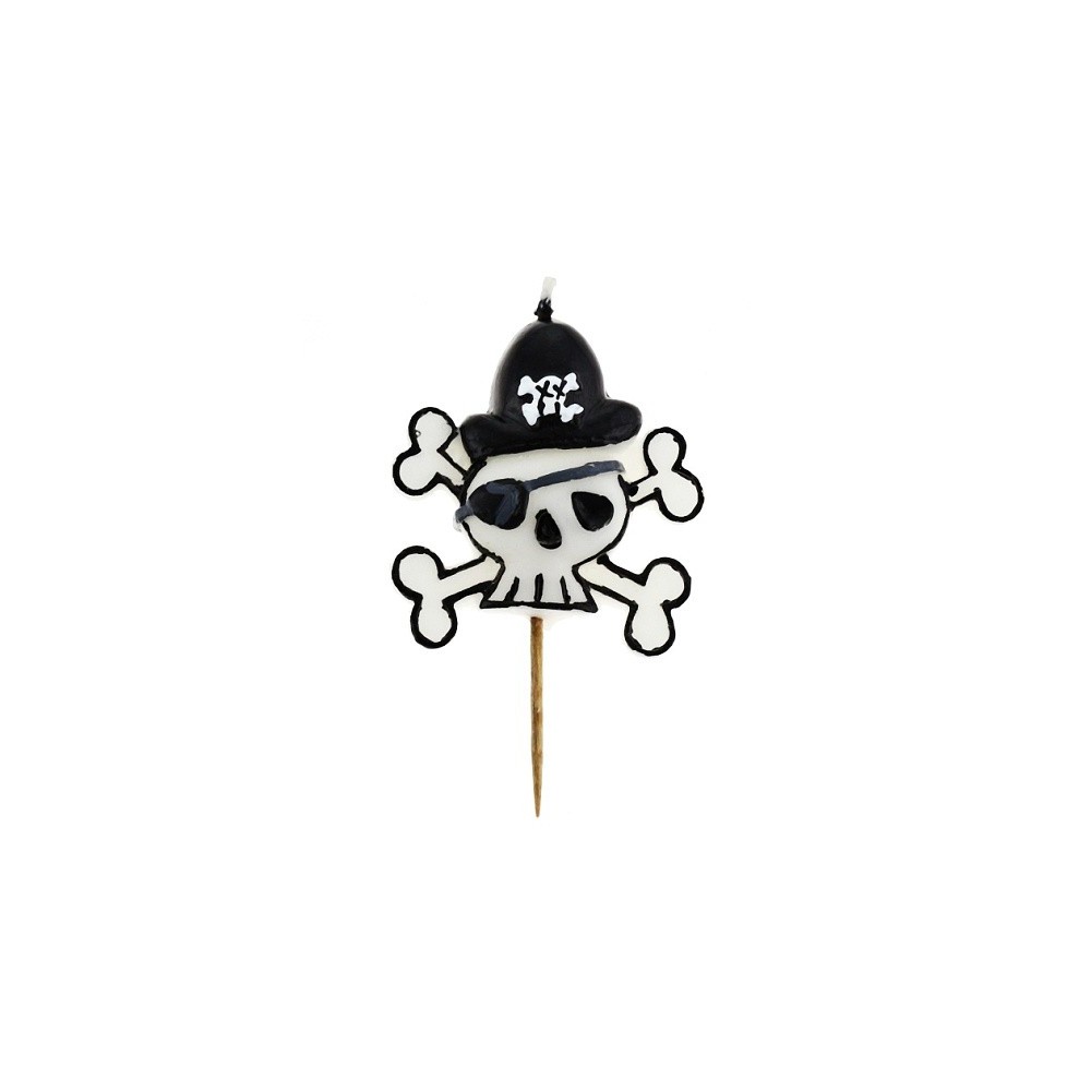 Cake candle Pirate - 1pc