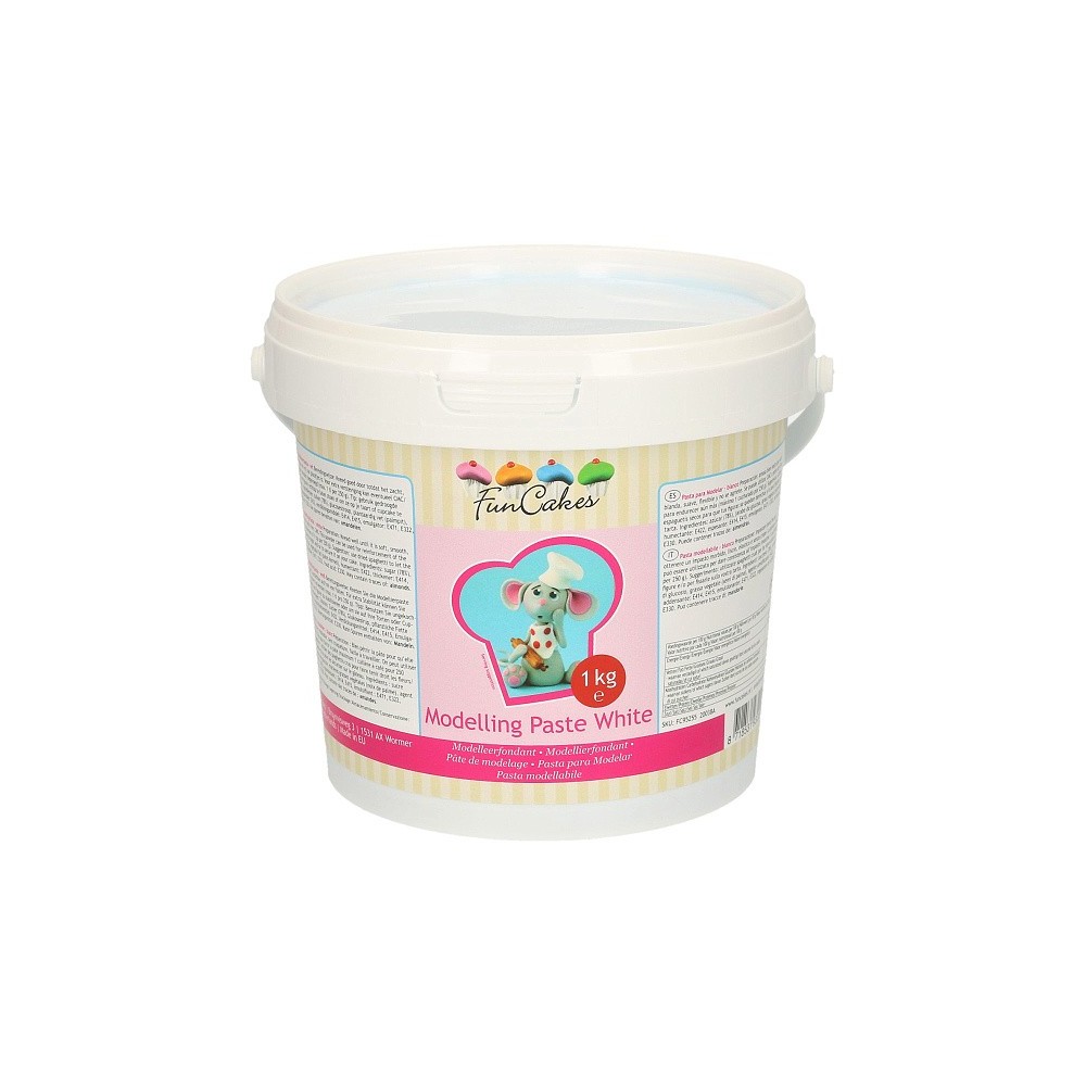 FunCakes Modelling Paste White - Modeling Paste White - 1kg