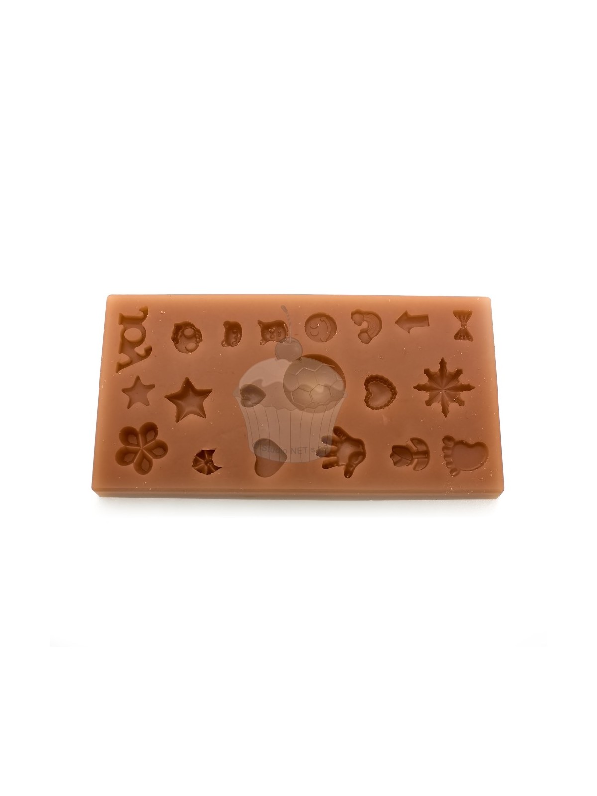 Silicone mold - small decorations MIX