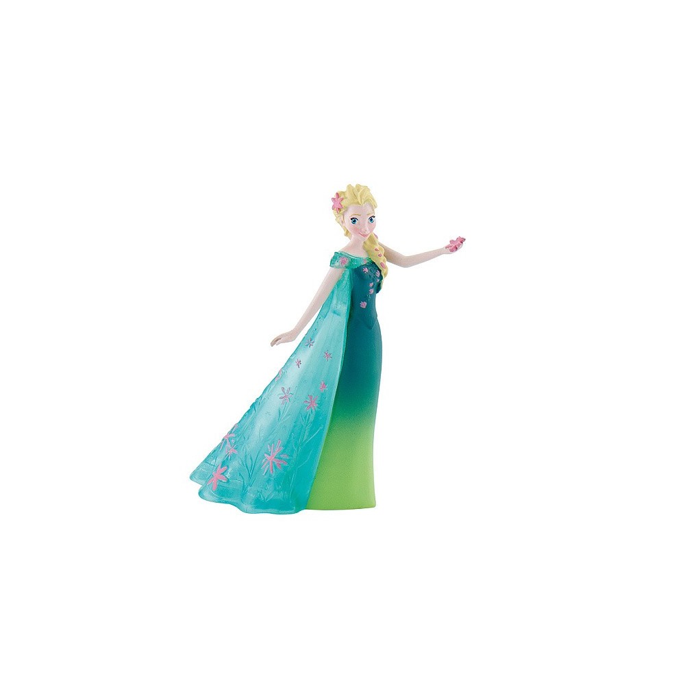 Dekoračná figurína - Disney Figúrka - Kráľovná Ľadového kráľovstva - Elsa - zelená