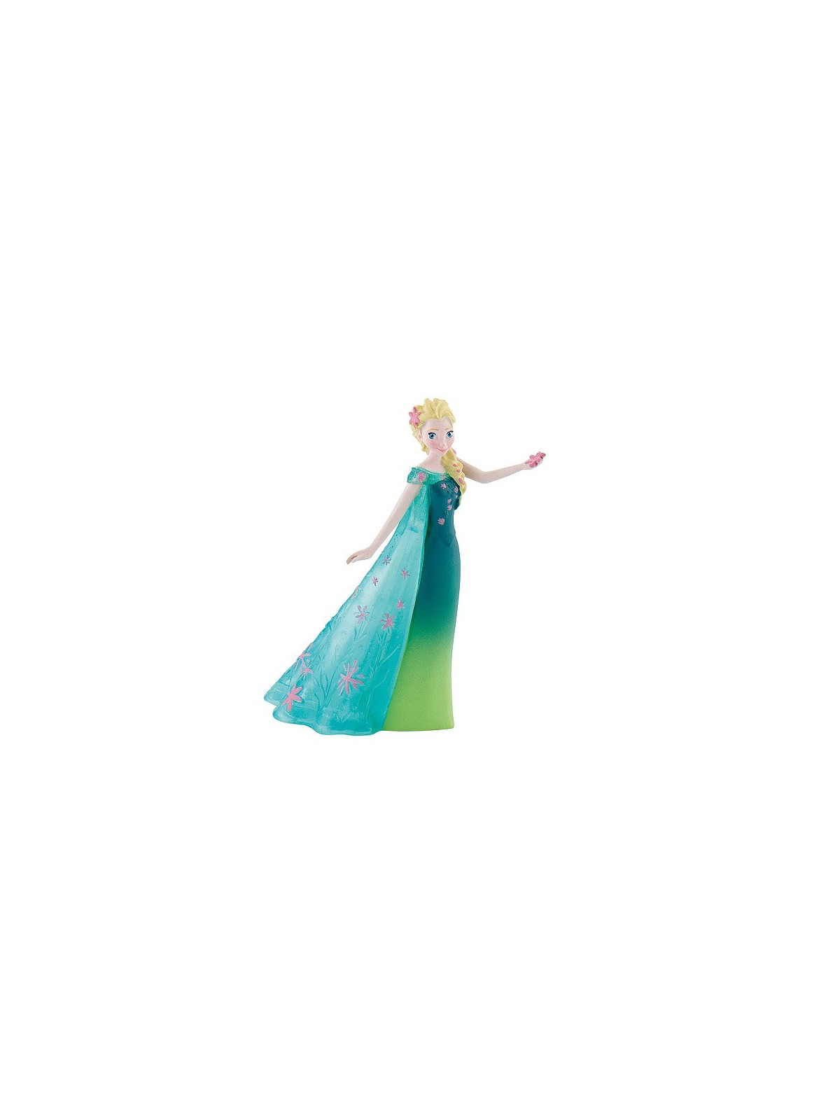 Dekoračná figurína - Disney Figúrka - Kráľovná Ľadového kráľovstva - Elsa - zelená