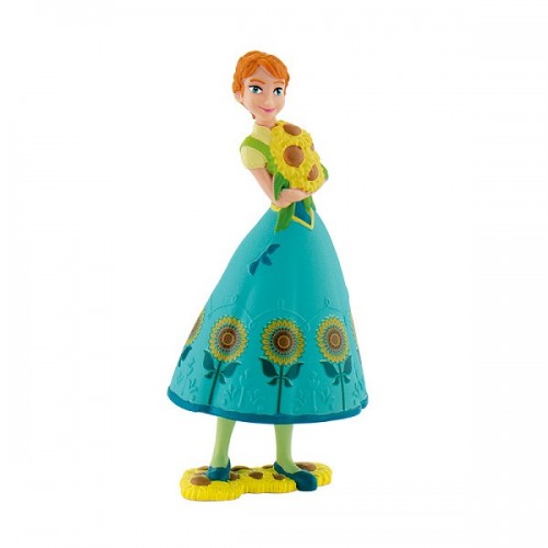 Dekoračná figurína - Disney Figúrka - Frozen - Anna - zelená