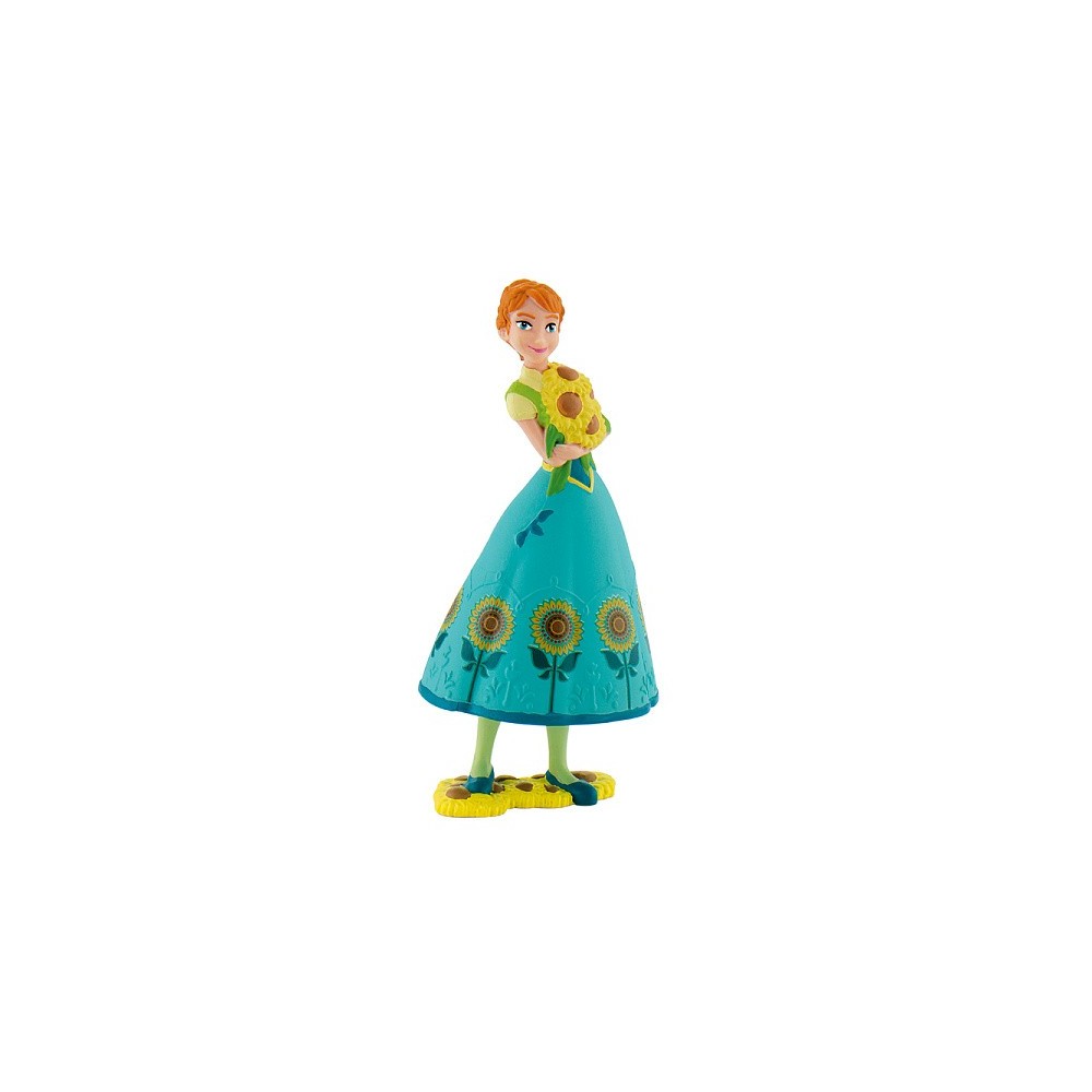 Figurka dekoracyjna - Figura Disney - Kraina lodu - Anna - zielona