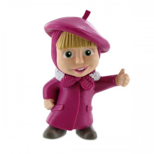 Decorative figurine - Masha and the Bear - Masha the Painter