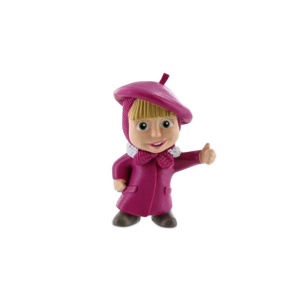 Decorative figurine - Masha and the Bear - Masha the Painter