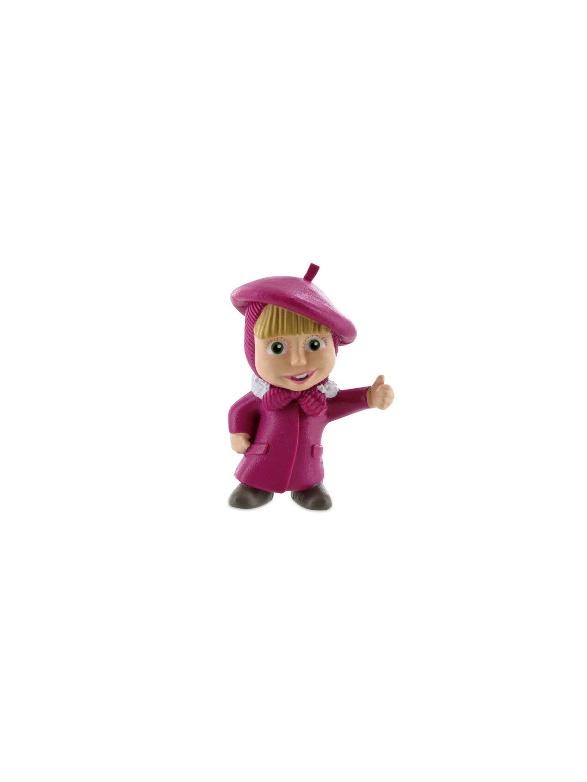 Decorative figurine - Masha and the Bear - Masha the Painter