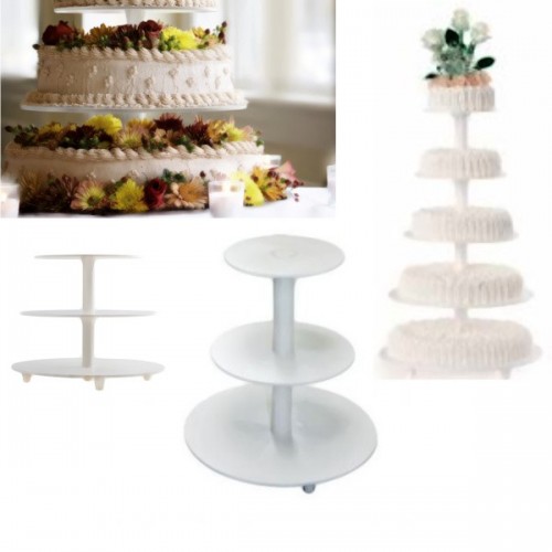 Alcas Cake stand - 3 floors (center column)