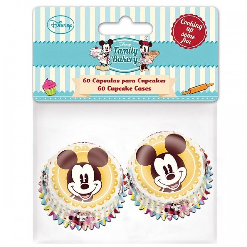 Große Mini-Gebäckschalen - Mickey 60 Stück