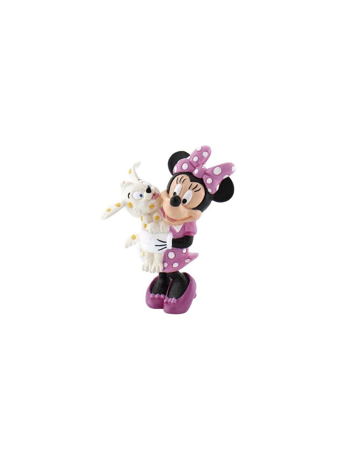 Dekorative Figur - Disney Figur Minnie mit Hund.