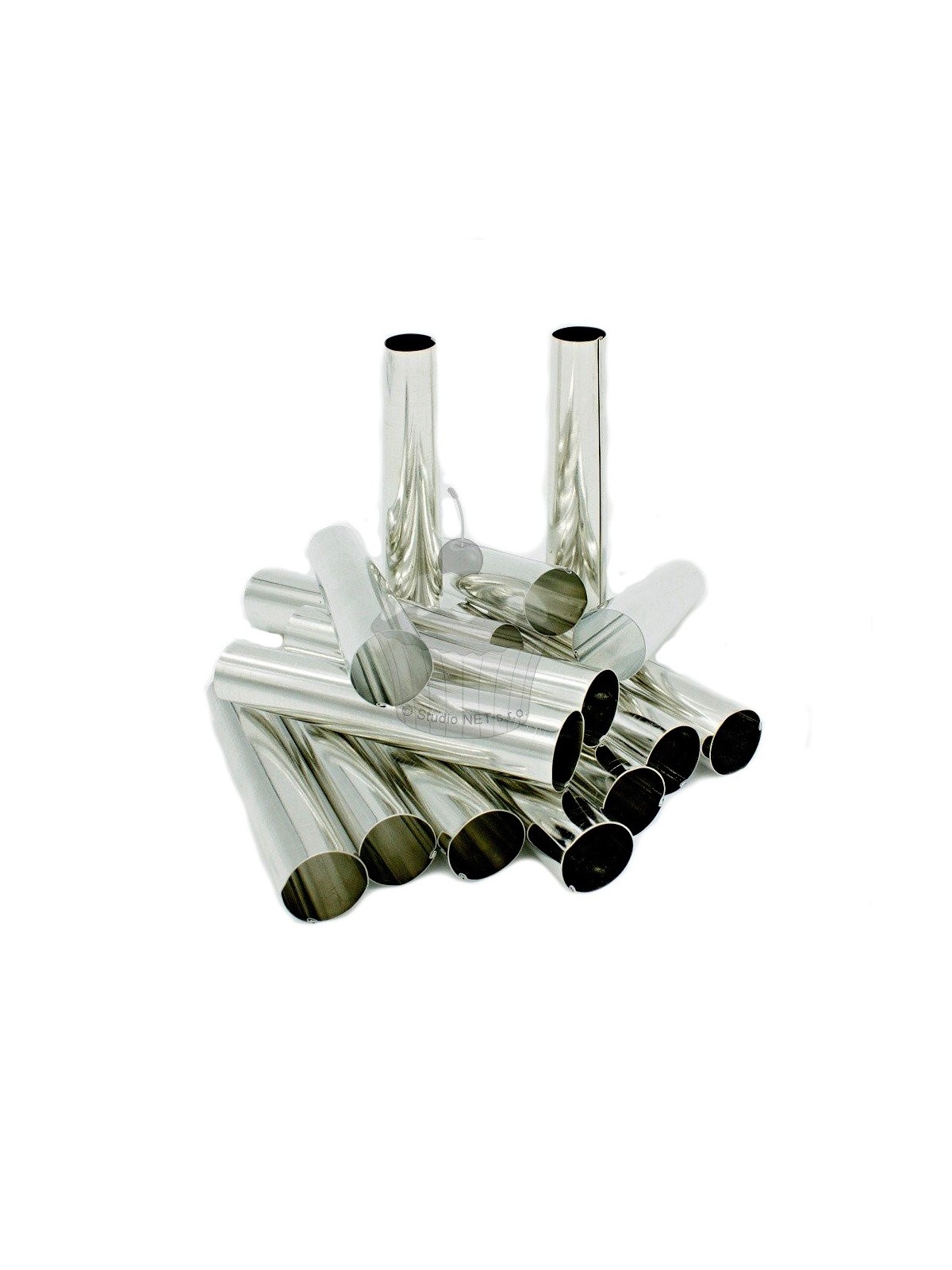 Cream roll tubes - large 15 pcs