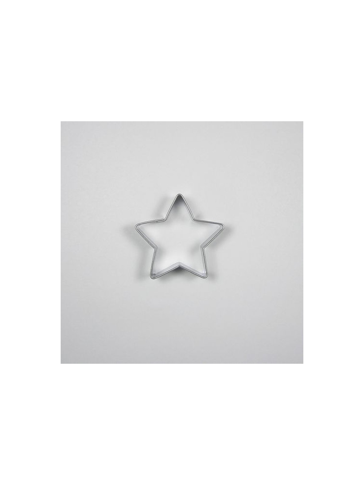 Nerezové vykrajovátko - Hviezda 4,2cm