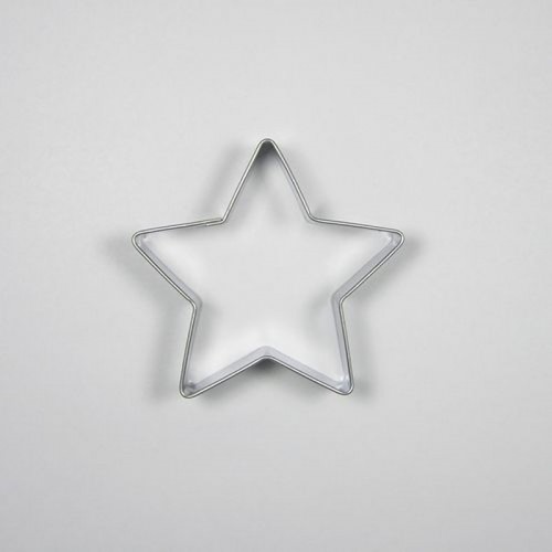Nerezové vykrajovátko - Hvězda 5,6cm