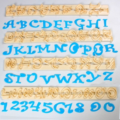 FMM Large Alphabet and Numbers - Chunky Funky - 2cm