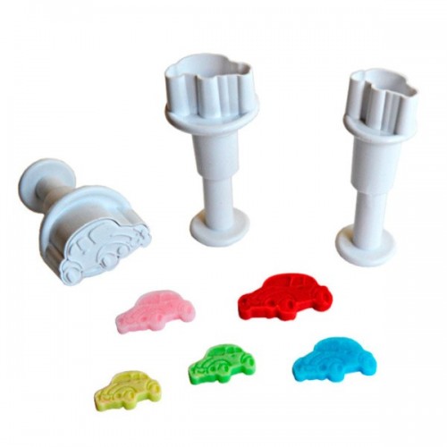 Dekofee - Mini car toppers - 3 pieces