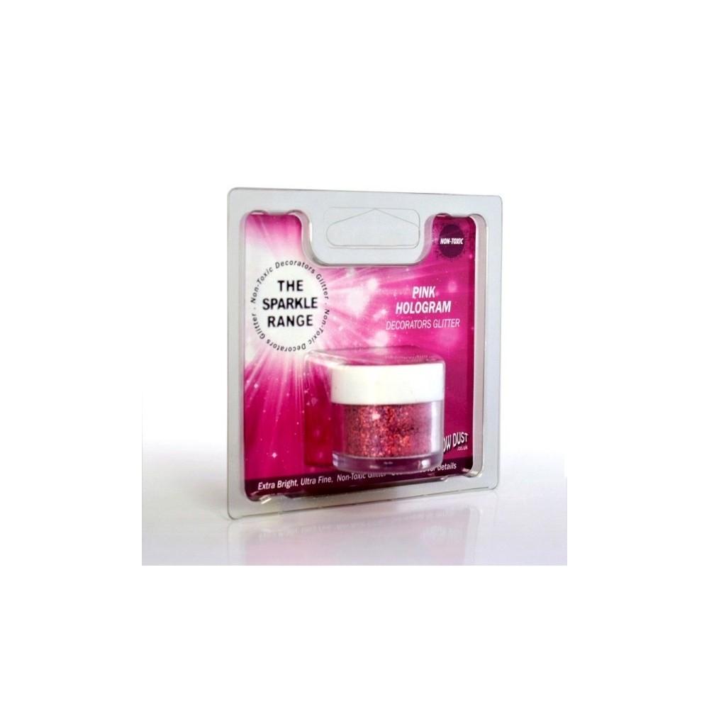 RD Decorative Sparkles Hologram - Pink - 5g