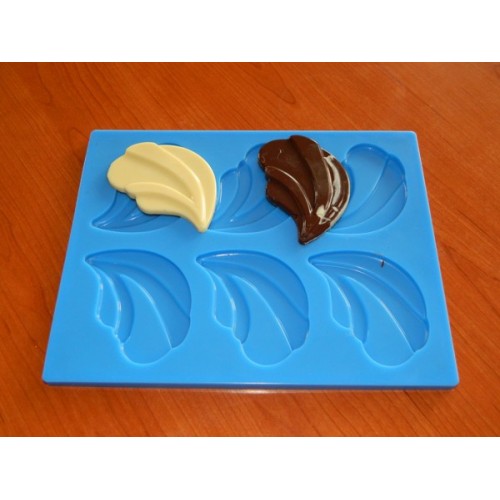 Chocolate ornaments mold - Leaf