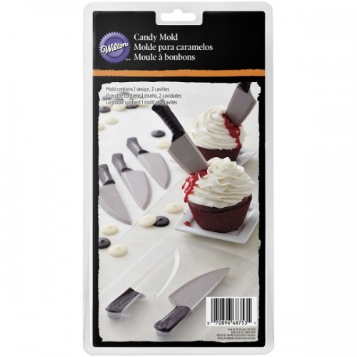 Chocolate lollipop mold - knife