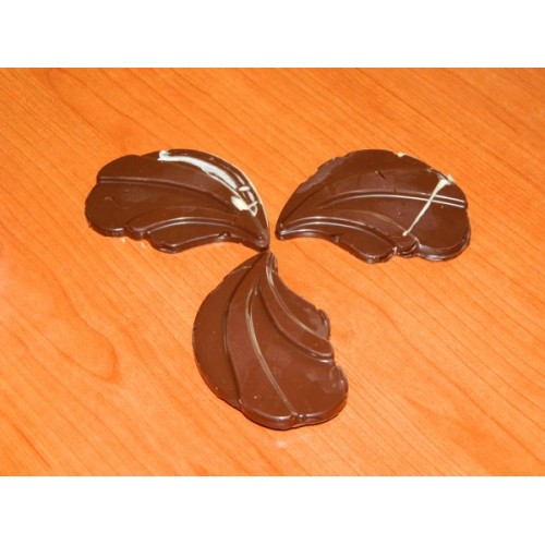 Chocolate ornaments mold - Leaf