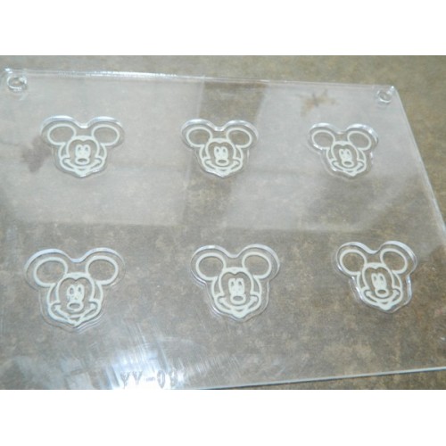 Chocolate decoration mold - Mickey Mouse