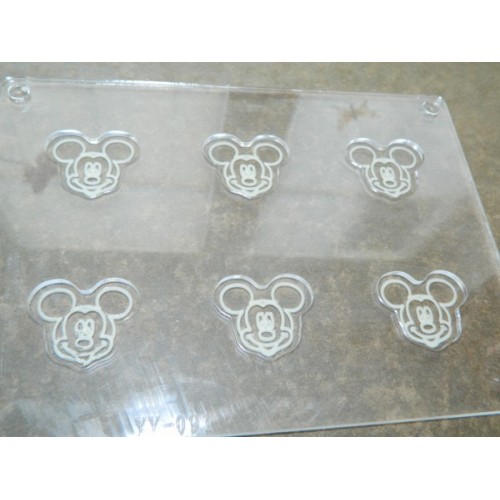 Forma na čokoládové ozdoby - Mickey Mouse