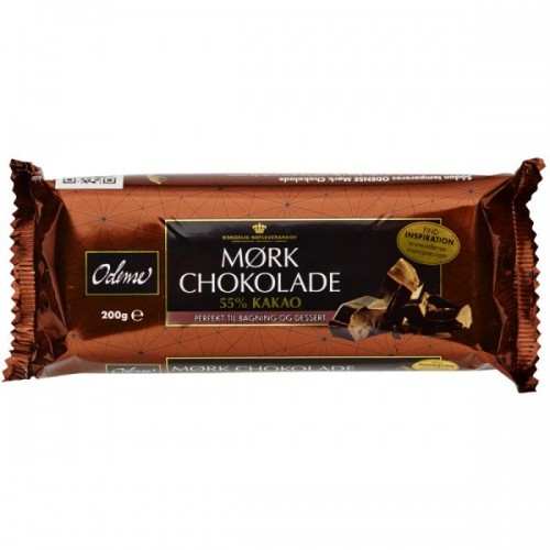 Odense Dark Chocolate 55% - 200g