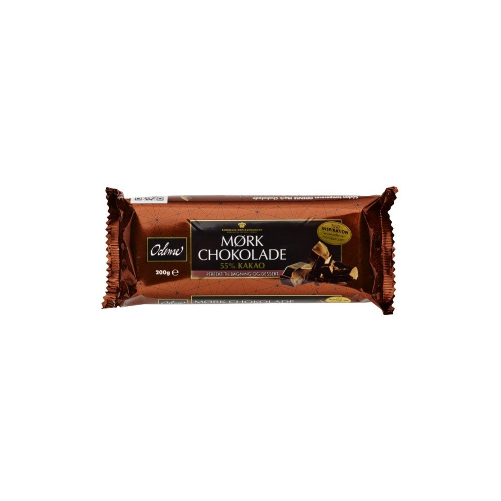 Odense Dark Chocolate 55% - 200g