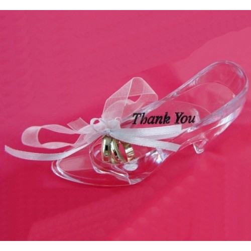 Mini wedding shoe 9 cm / 6 pcs.