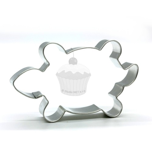 Stainless cookie cutter - turtle II