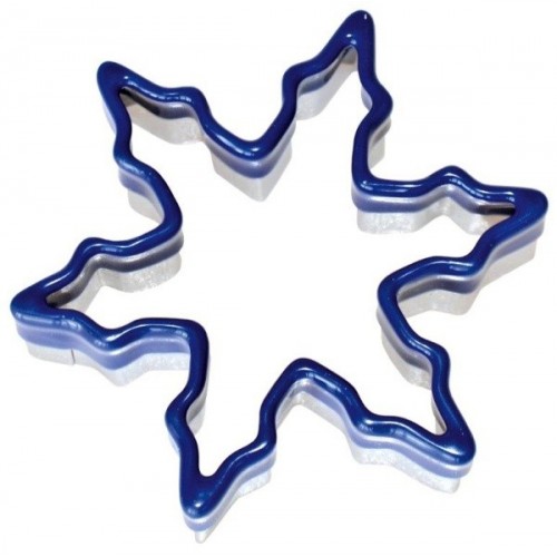 Cookie cutter blue - snowflake