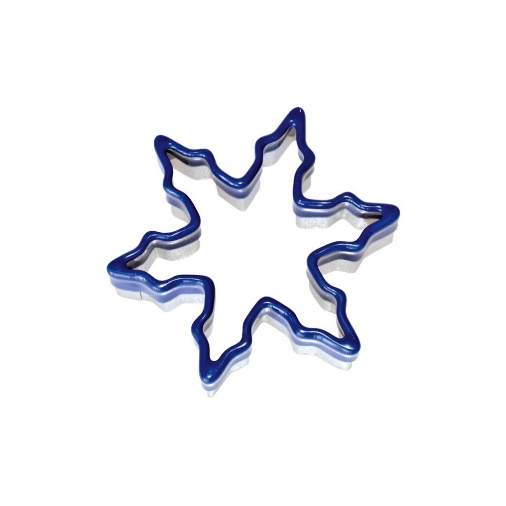 Cookie cutter blue - snowflake