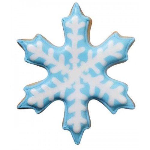 Cookie cutter blue - snowflake