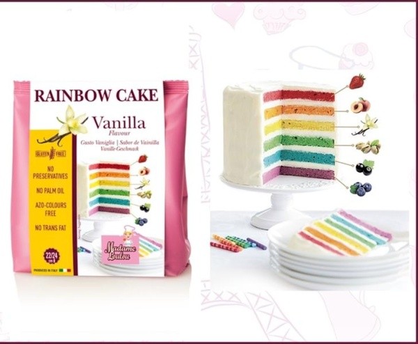 Madame Loulou - Rainbow Cake - Vanilka - 100g