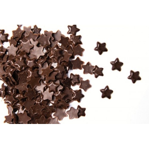 Gwiazdki z ciemnej czekolady - 50g