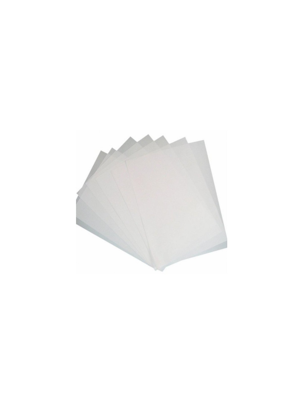 A4 Edible paper clean - white - 0,5mm - 2pcs