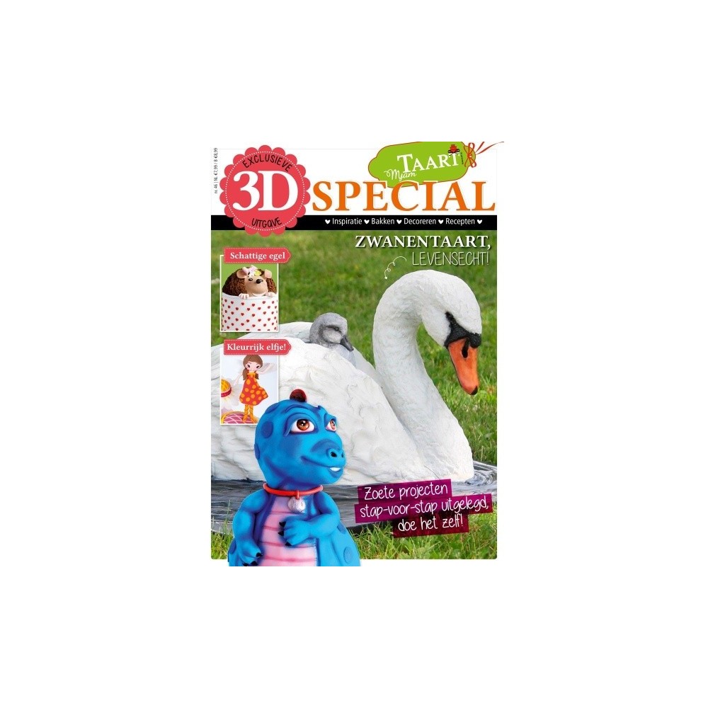 MjamTaart! Taartdecoratie Magazine 3D Special 2017