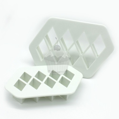 Set of cookie cutters - 3D optical illusion 2pcs