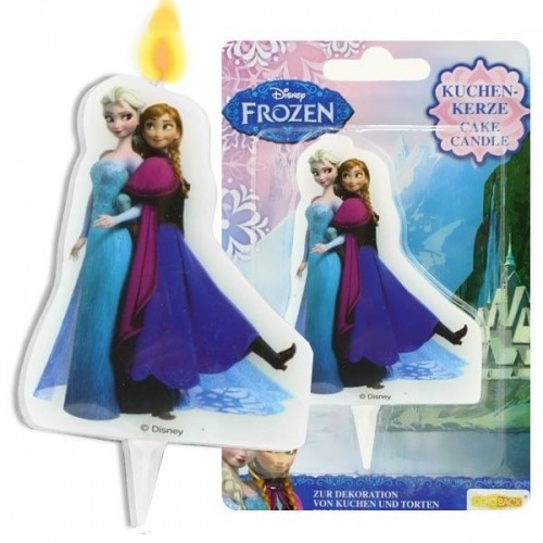 Sviečka na torte - Frozen - Elsa + Anna - 1 kus