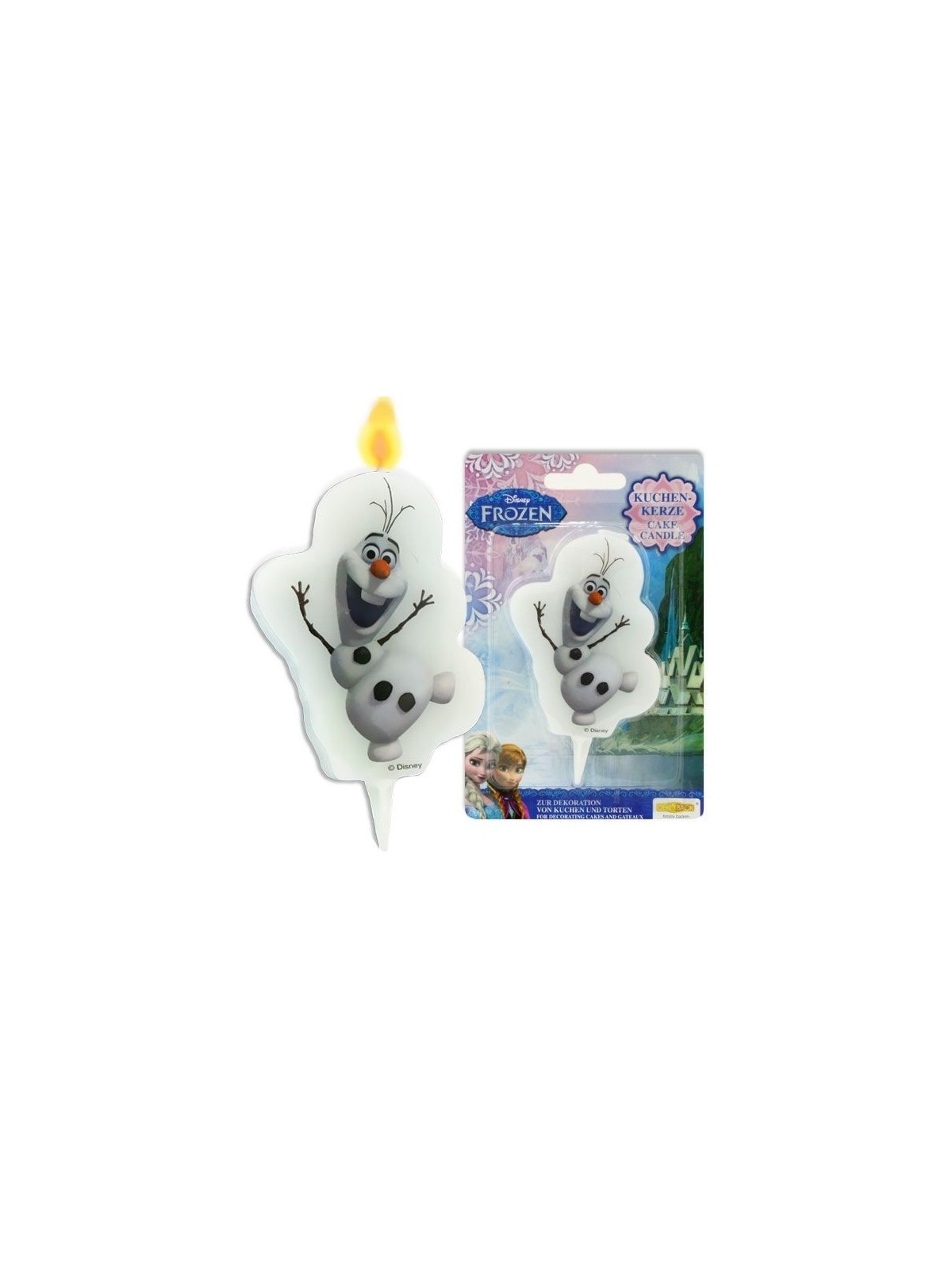 Birthday candle - Frozen - Olaf - 1pc