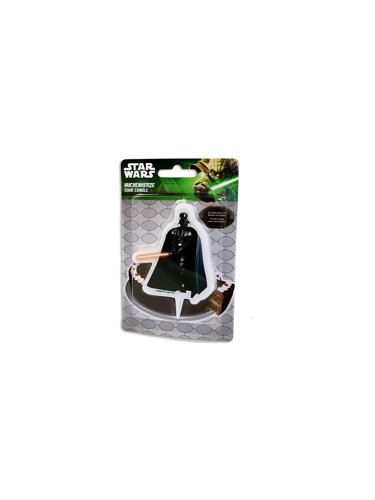 Cake candle - Star Wars - Darth Vader - 1 piece