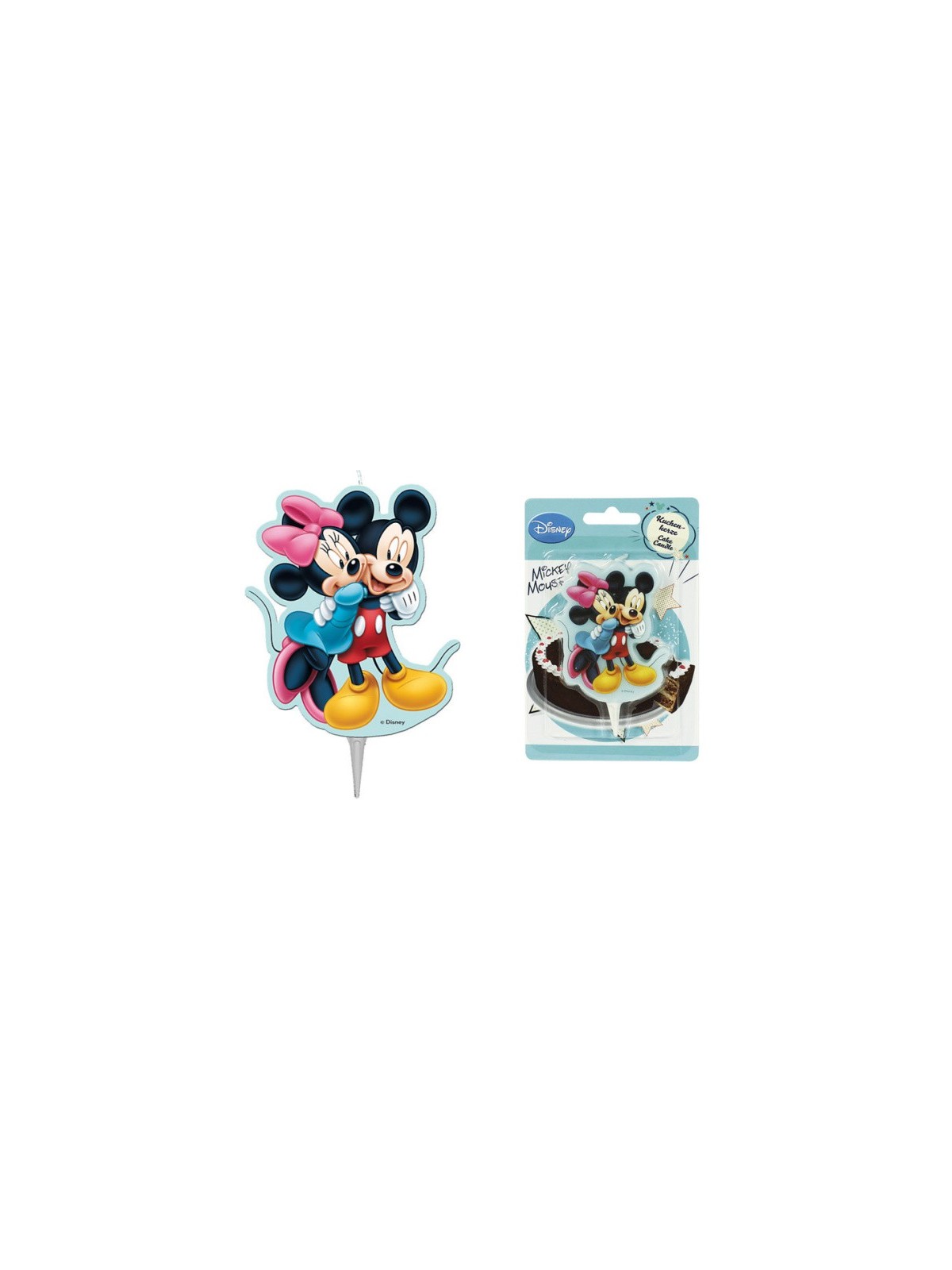 Cake candle - Mickey Mouse - 1pc