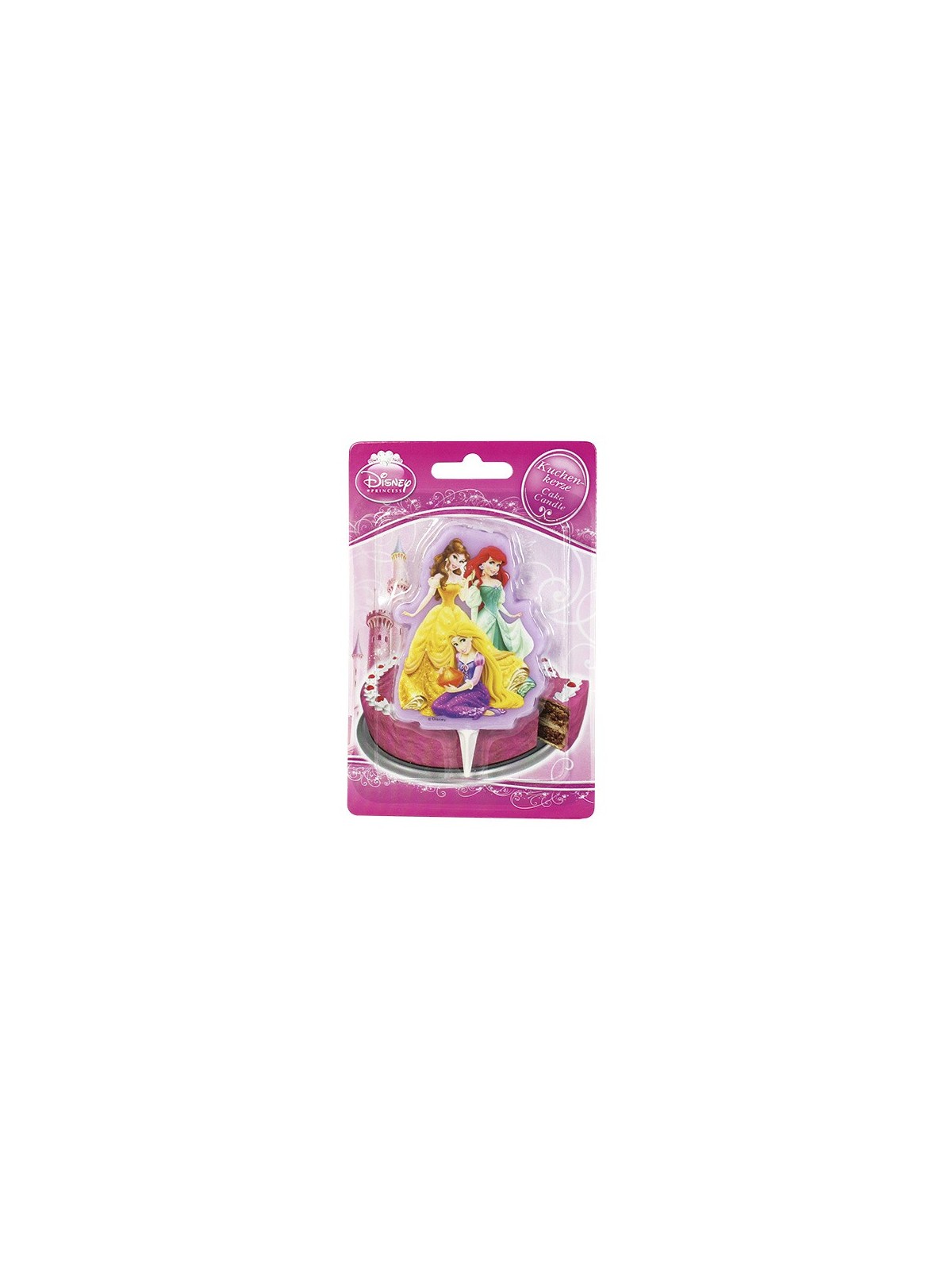 Cake candle - Disney Princess - 1 piece