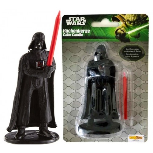 Tortová sviečka - Star Wars Darth Vader / figurína - 1 ks