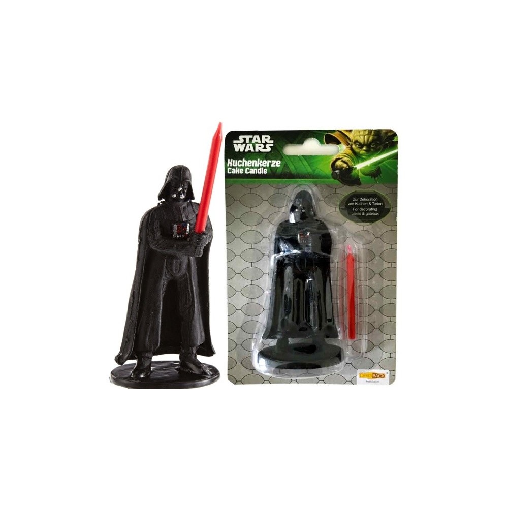 Tortová sviečka -  Star Wars Darth Vader / figurka - 1ks